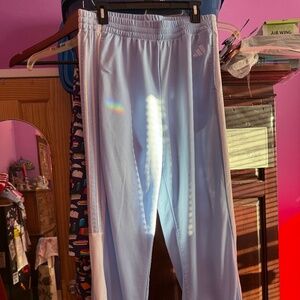 Adidas Women’s Track Pants – Light Blue – Size XL - 2 pockets